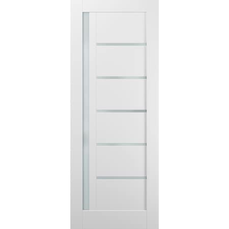 Sartodoors Slab Interior Door, 36" x 84", White QUADRO4088S-WS-3684